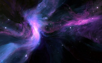 Nebula, galaxies, space, 3d HD wallpaper