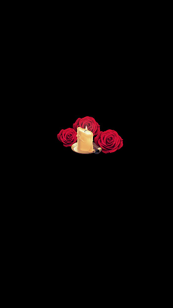 Love, red, black, rose HD phone wallpaper