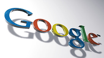 3D logo, Google HD wallpaper