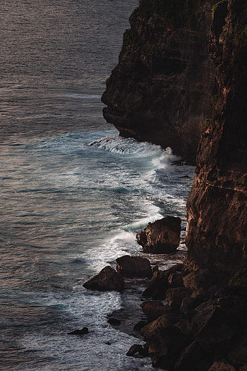 Nature, Water, Sea, Waves, Rocks, Surf HD phone wallpaper