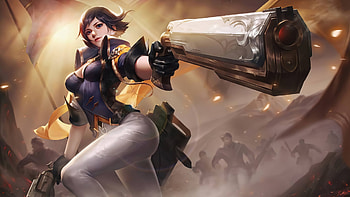 Pistol Woman Warrior Arena of Valor HD wallpaper