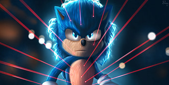 Sonic The Hedgehog, Sonic, Movie HD wallpaper