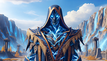Mystic Warrior - Ultra, fantasy, character design, mage, electricity, adventure, fantasy adventure HD wallpaper