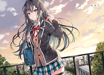 My Teen Romantic Comedy SNAFU, Anime, girl, Yukino Yukinoshita, anime girl HD wallpaper