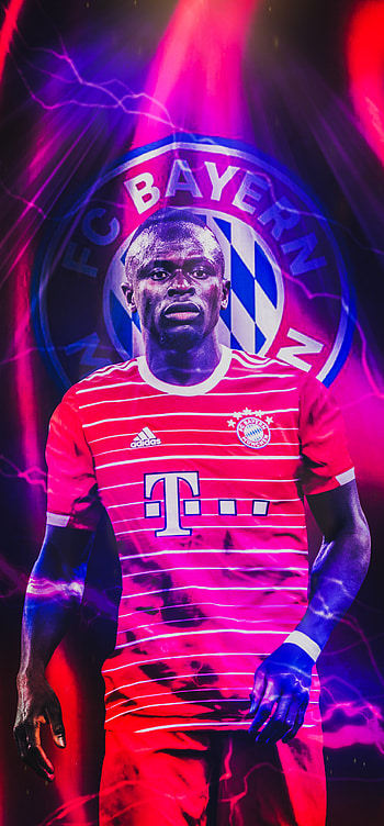 Sadio Mané, mane, senegal, bundesliga, football, liverpool, bayern, munchen HD phone wallpaper