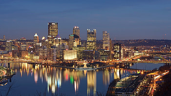 Pittsburgh Skyline, graphic opportunities, Pittsburgh attractions, Urban exploration HD wallpaper