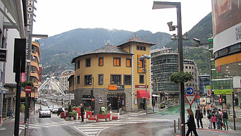 Andorra la Vella , Top city backgrounds, Visual appeal, selection HD wallpaper