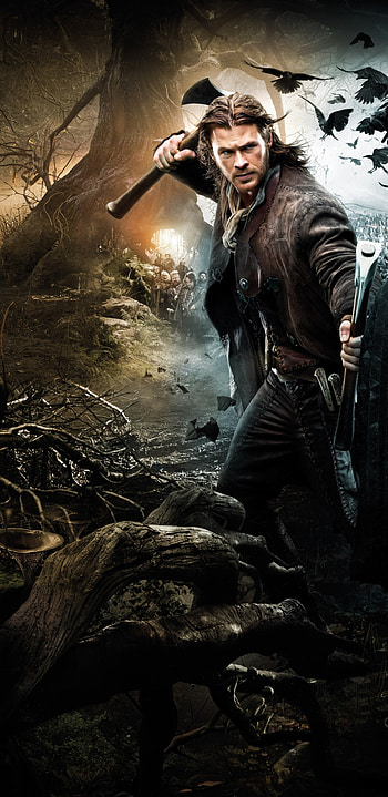 Chris Hemsworth, Huntsman, Snow White, Movie HD phone wallpaper