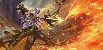 Fantasy man, phoenix, bird, fantasy, yellow, man, lightwingacademy, archer, lightwing academy HD wallpaper