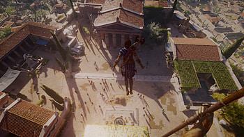 Kassandra in Action: Assassin's Creed Odyssey Ultra, video game, Assassin's Creed Odyssey, Assassin's Creed, Kassandra (Assassin's Creed) HD wallpaper