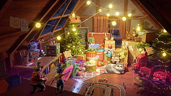 It Takes Two — Cozy Holiday Attic, video game, It Takes Two HD wallpaper