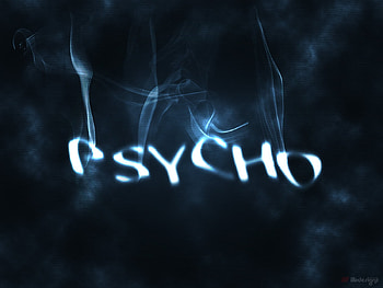 PSYCHO, smoke HD wallpaper