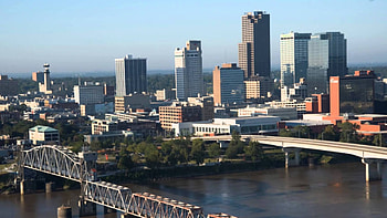 Arkansas skyline , High-resolution , Cityscapes, Skyline beauty HD wallpaper