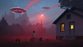 UFO, Abstract, Sci Fi HD wallpaper