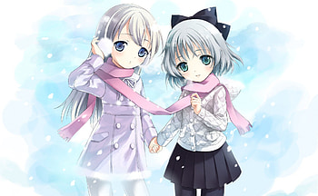 Eila and Sanya, sanya, anime, eila, strike witches HD wallpaper