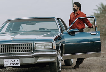 KURUP, automotive parking light, Malayalam movie, dulquer salman HD wallpaper