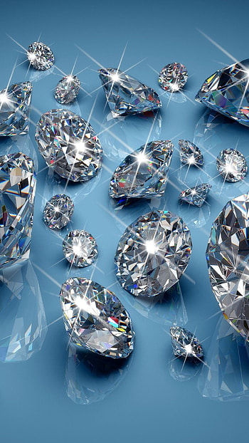 Stylish home screen design, Dazzling diamond , Luxurious touch, Exquisite HD phone wallpaper