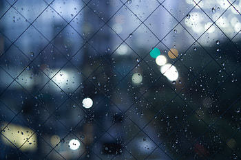 Drops, Texture, Textures, Grid, Fence HD wallpaper