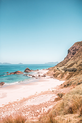 Nature, Water, Sea, Beach, Rocks, Shore, Bank HD phone wallpaper
