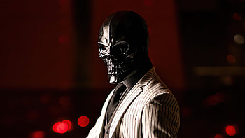Black Mask Fictional Supervillain, black-mask, supervillain, cosplay HD wallpaper