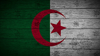 Algeria flag HD wallpaper