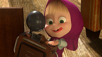 Cartoon, , Masha And The Bear HD wallpaper