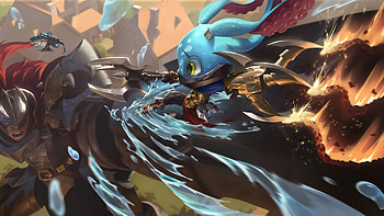 Fizz Finslayer LoL LoR, video game, League Of Legends, Legends of Runeterra, Fizz (League Of Legends) HD wallpaper