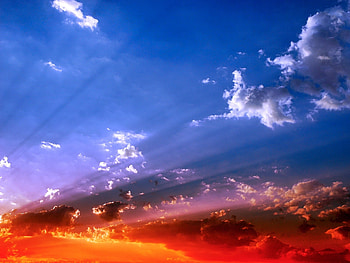 Nature, Sky, Sun, Shine, Light, Beams, Rays, Brightly HD wallpaper