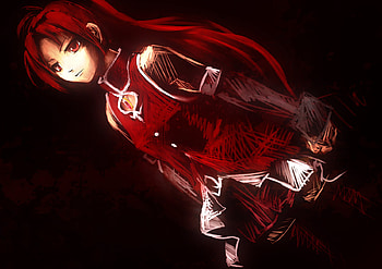 Sakura Kyouko, newest, anime, madoka magica, skaura, wall, girl, beauty HD wallpaper