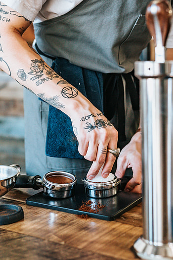 Food, Coffee, Tattoo, Barista, Tattoos HD phone wallpaper