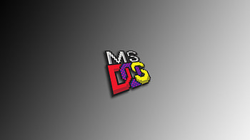 Ms Dos, ms-dos, computer, logo HD wallpaper
