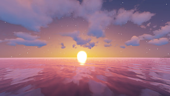 Minecraft Sunset Cgi, minecraft, cgi, games, video-games HD wallpaper