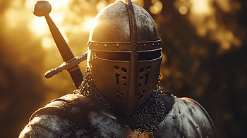 Majestic Medieval Knight - Ultra, medieval knight, knight, armor, sword HD wallpaper