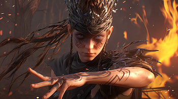 Senua's Sacrifice, video game, Hellblade: Senua's Sacrifice, Senua (Hellblade) HD wallpaper