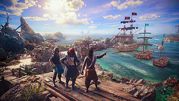 Skull And Bones 2023, skull-and-bones, 2023-games, games, ps-games, pc-games, xbox-games, pirates, ship, artwork, digital-art, video-games HD wallpaper