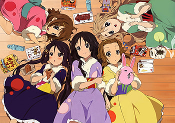 K-On!, azusa, ritsu, anime, yui, tsumugi, mio, k-on HD wallpaper