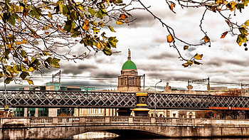 Loopline Bridge, Dublin HD wallpaper