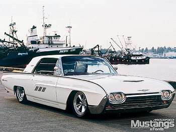 White 63, ford, white, thunderbird, 2 door HD wallpaper