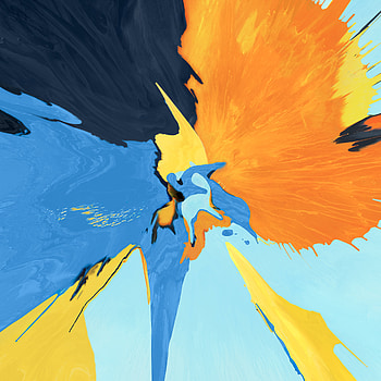 Splash, paint, colorful, texture HD phone wallpaper