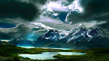 Argentina River, Argentina, sky, Nature, River HD wallpaper