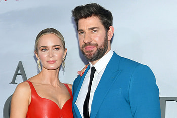 A Quiet Place Part II premiere 2020, Emily Blunt and John Krasinski HD wallpaper