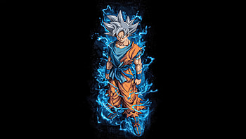 Goku Battle For The Universe, goku, dragon-ball, anime, artist, artwork, digital-art, ai, dark, black HD wallpaper