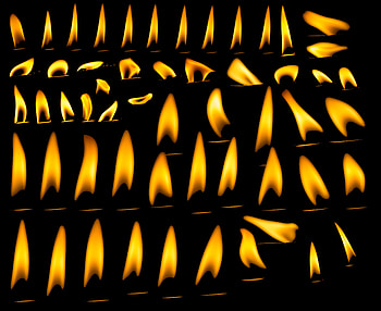 Fire, Candles, Dark, Flame, Miscellanea, Miscellaneous, To Burn, Burn HD wallpaper