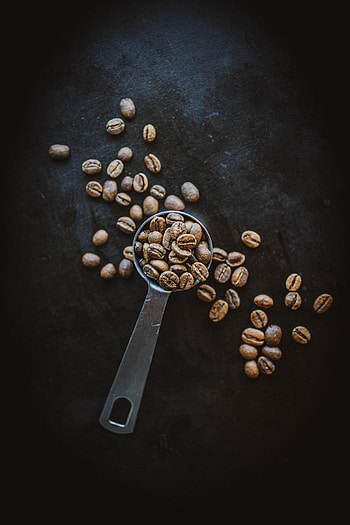 Food, Coffee, Coffee Beans, Spoon HD phone wallpaper