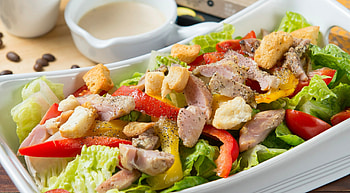Food, Vegetables, Meat, Salad, Appetizing HD wallpaper