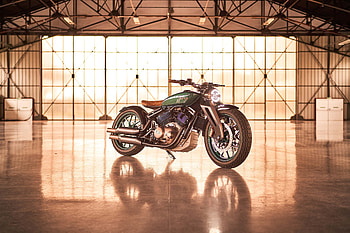 Royal Enfield KX, muscle bike, 2019 HD wallpaper