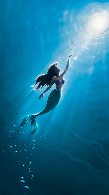 The Little Mermaid, Disney classic, Undersea adventure, Magical world HD phone wallpaper