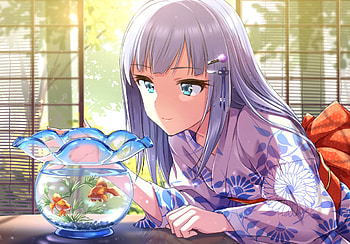 Anime, girl, CG, art HD wallpaper
