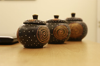 Patterns, Miscellanea, Miscellaneous, Pots, Ornament HD wallpaper