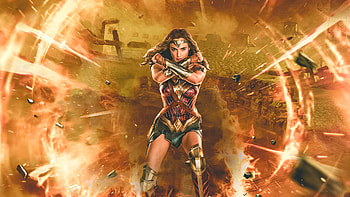 Wonder Woman Justice League Synder Cut, wonder-woman, superheroes, artwork, behance HD wallpaper